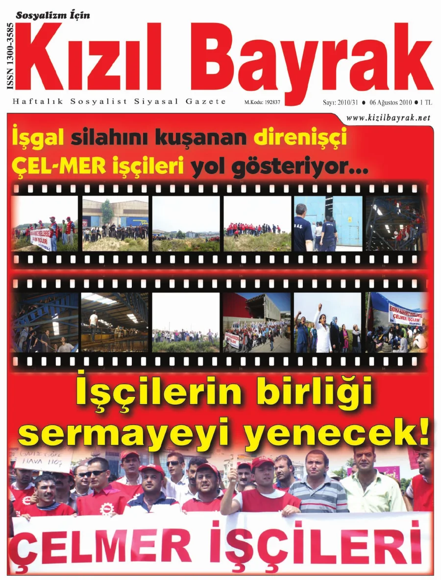 Yıl 2010 Sayı 31 06 Ağustos kapak görseli