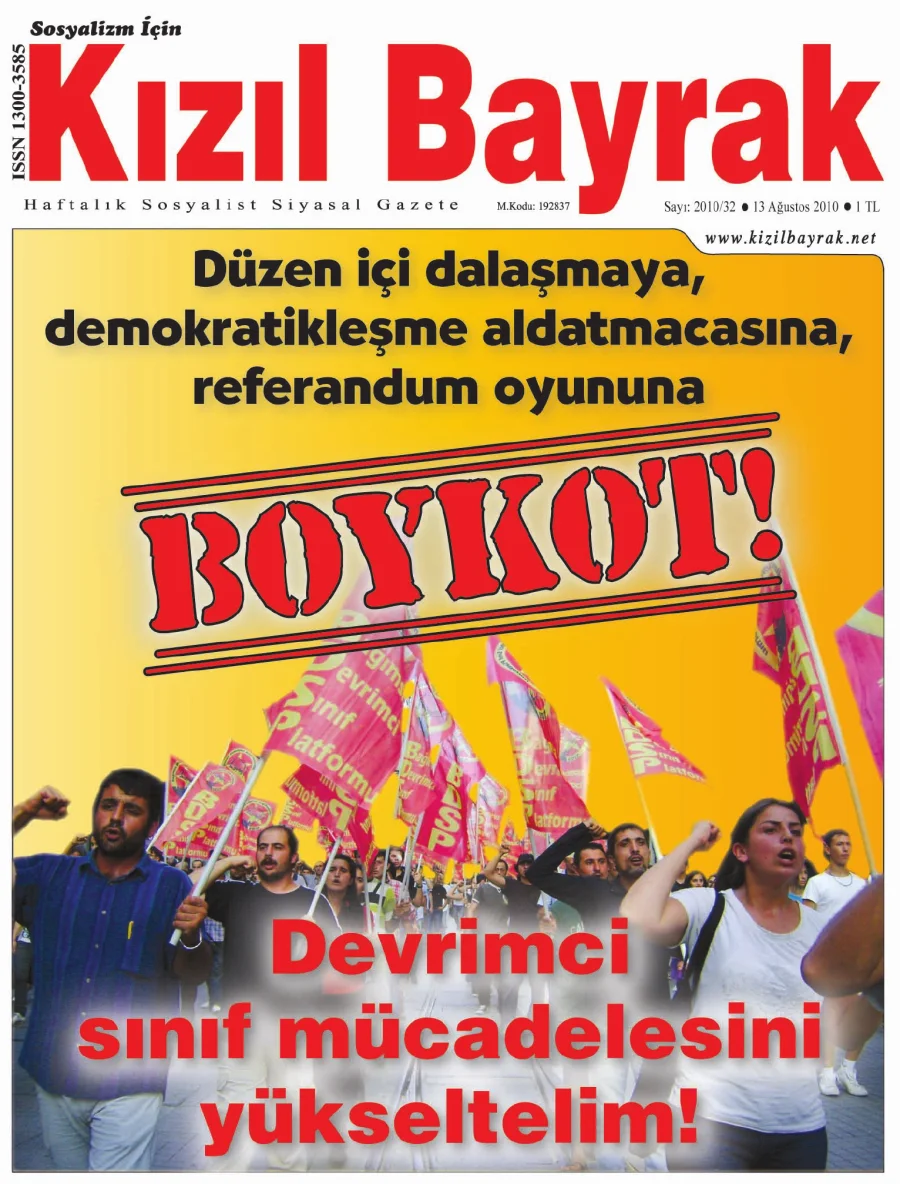 Yıl 2010 Sayı 32 13 Agustos kitap kapağı