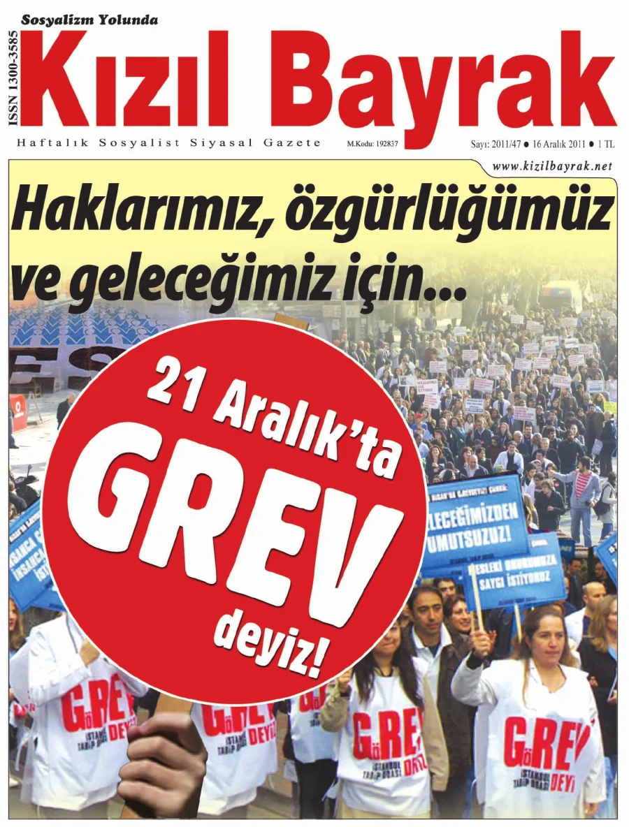 Yıl 2011 Sayı 47 16 Aralık kapak görseli