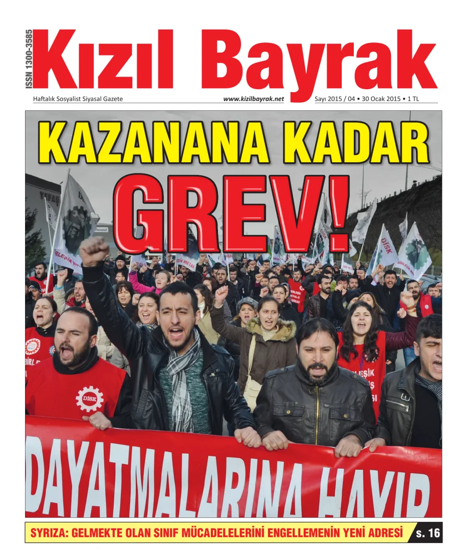 Yıl 2015 Sayı 04 30 Ocak kitap kapağı