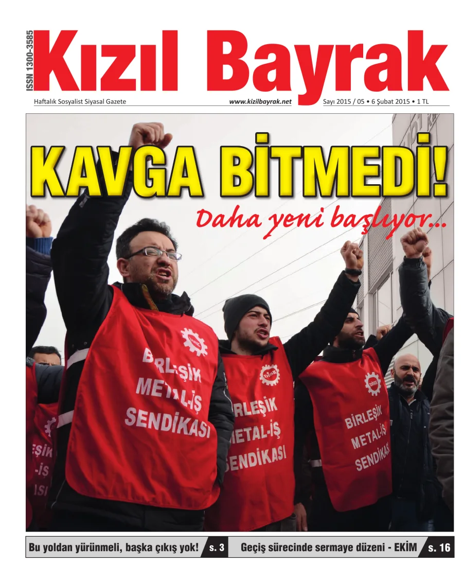 Yıl 2015 Sayı 05 06 Şubat kitap kapağı