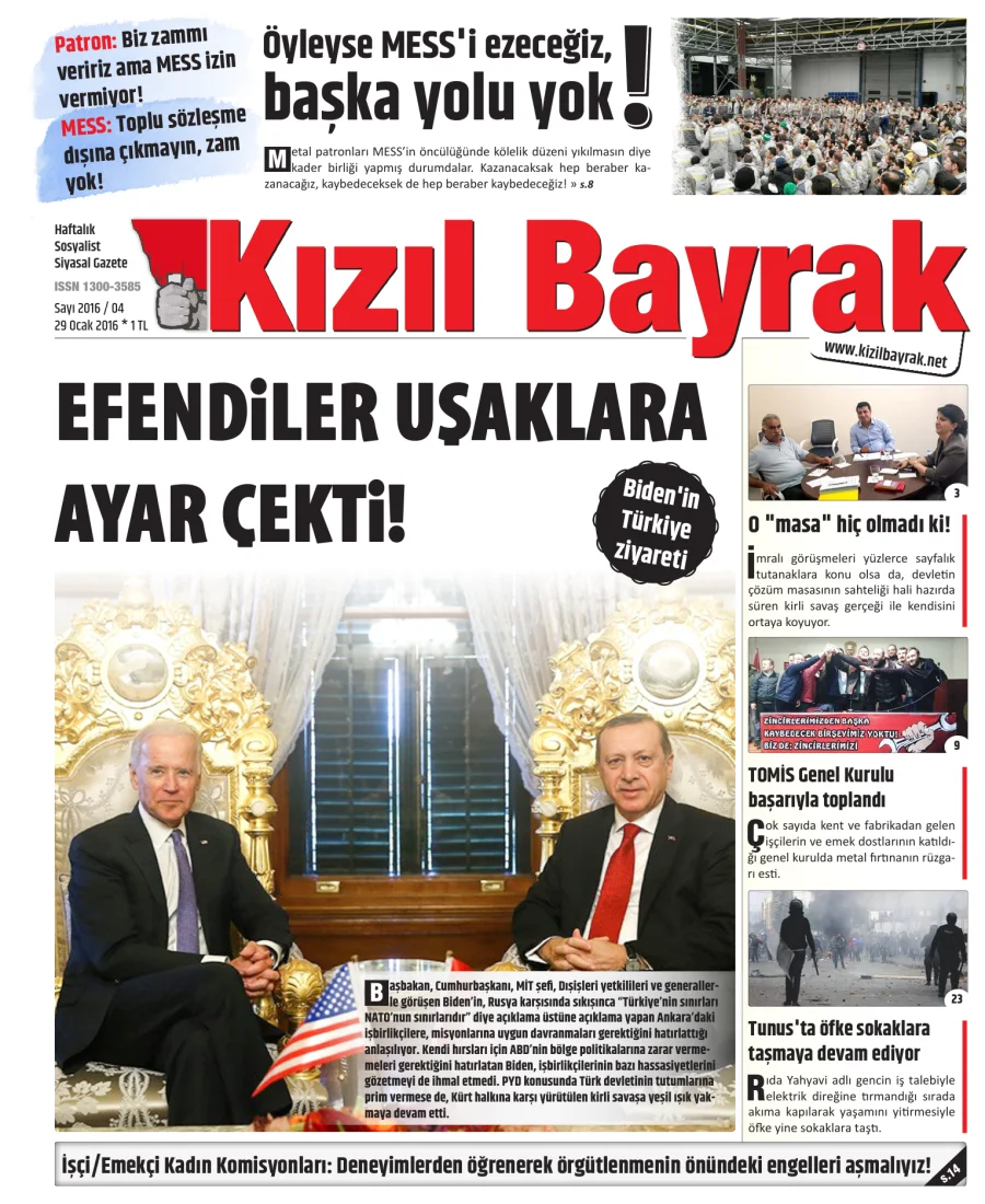 Yıl 2016 Sayı 04 29 Ocak kitap kapağı