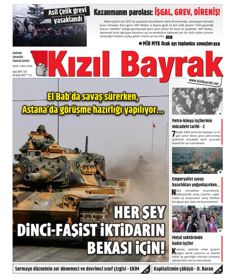 Yıl 2017 Sayı 03 20 Ocak kapak görseli