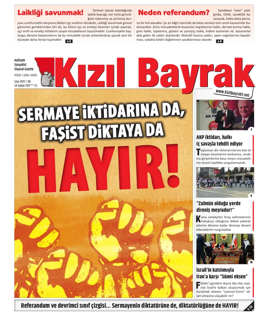 Yıl 2017 Sayı 08 24 Subat kitap kapağı