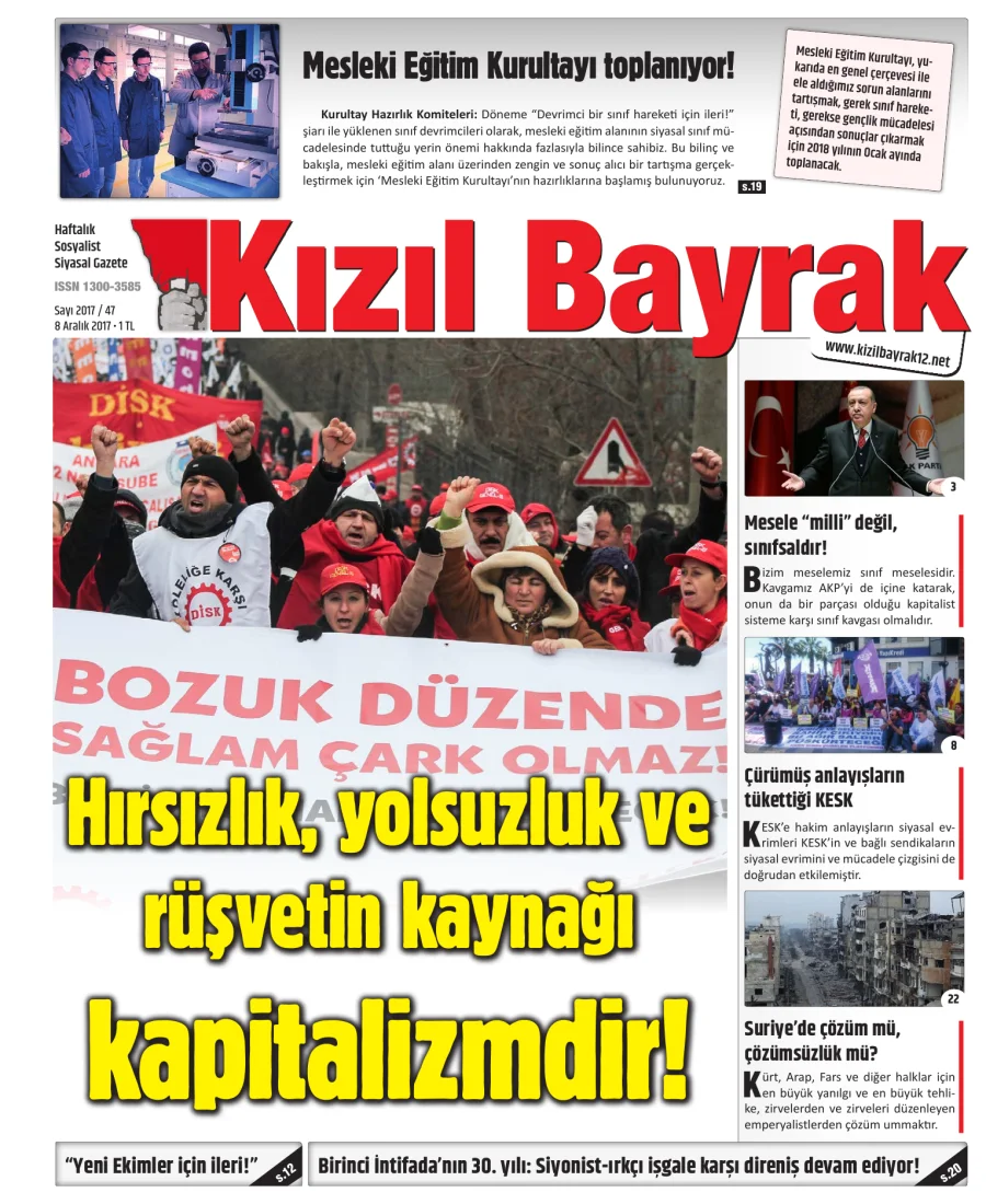 Yıl 2017 Sayı 47 08 Aralik kitap kapağı