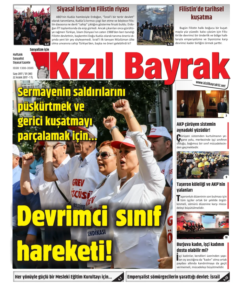 Yıl 2017 Sayı 49 22 Aralik kitap kapağı