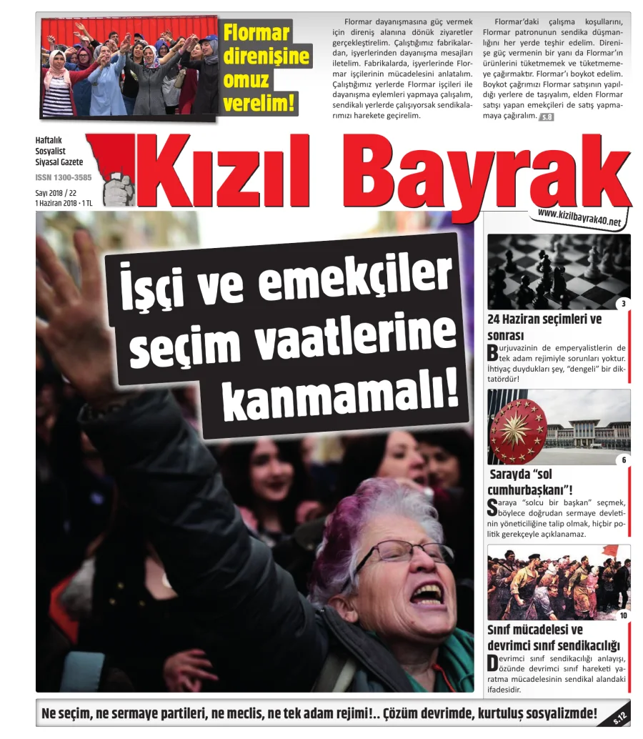 Yıl 2018 Sayı 22 01 Haziran kitap kapağı