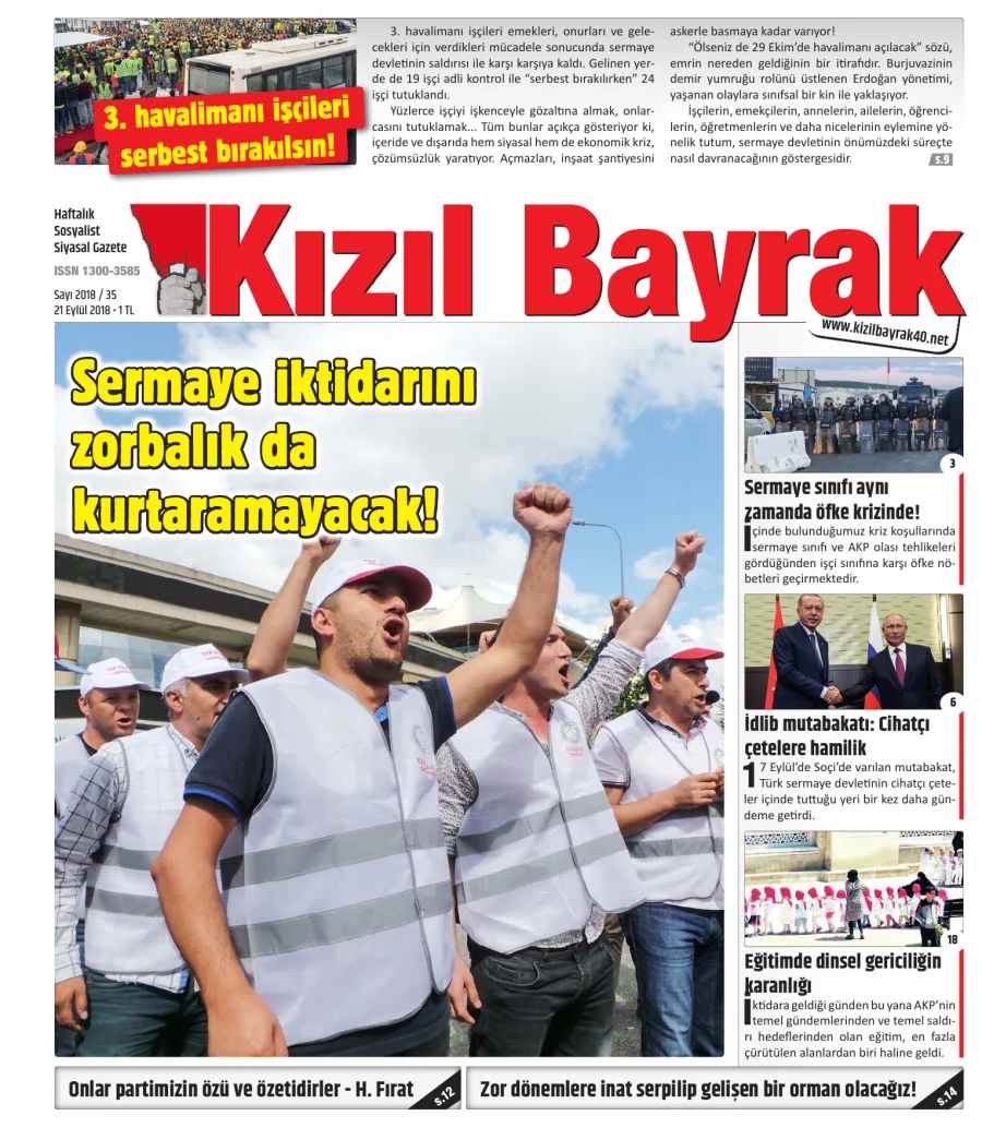 Yıl 2018 Sayı 35 21 Eylül kitap kapağı