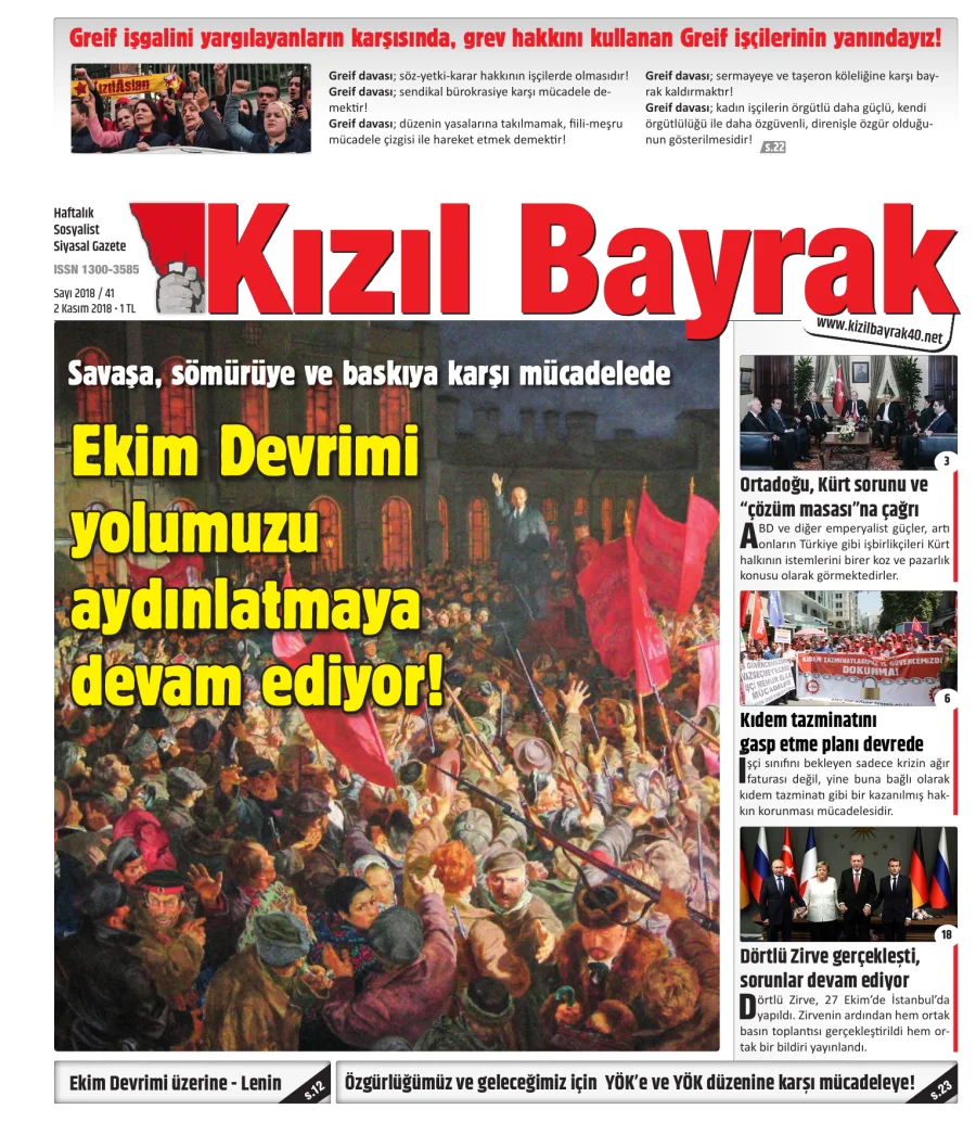Yıl 2018 Sayı 41 02 Kasim kapak görseli