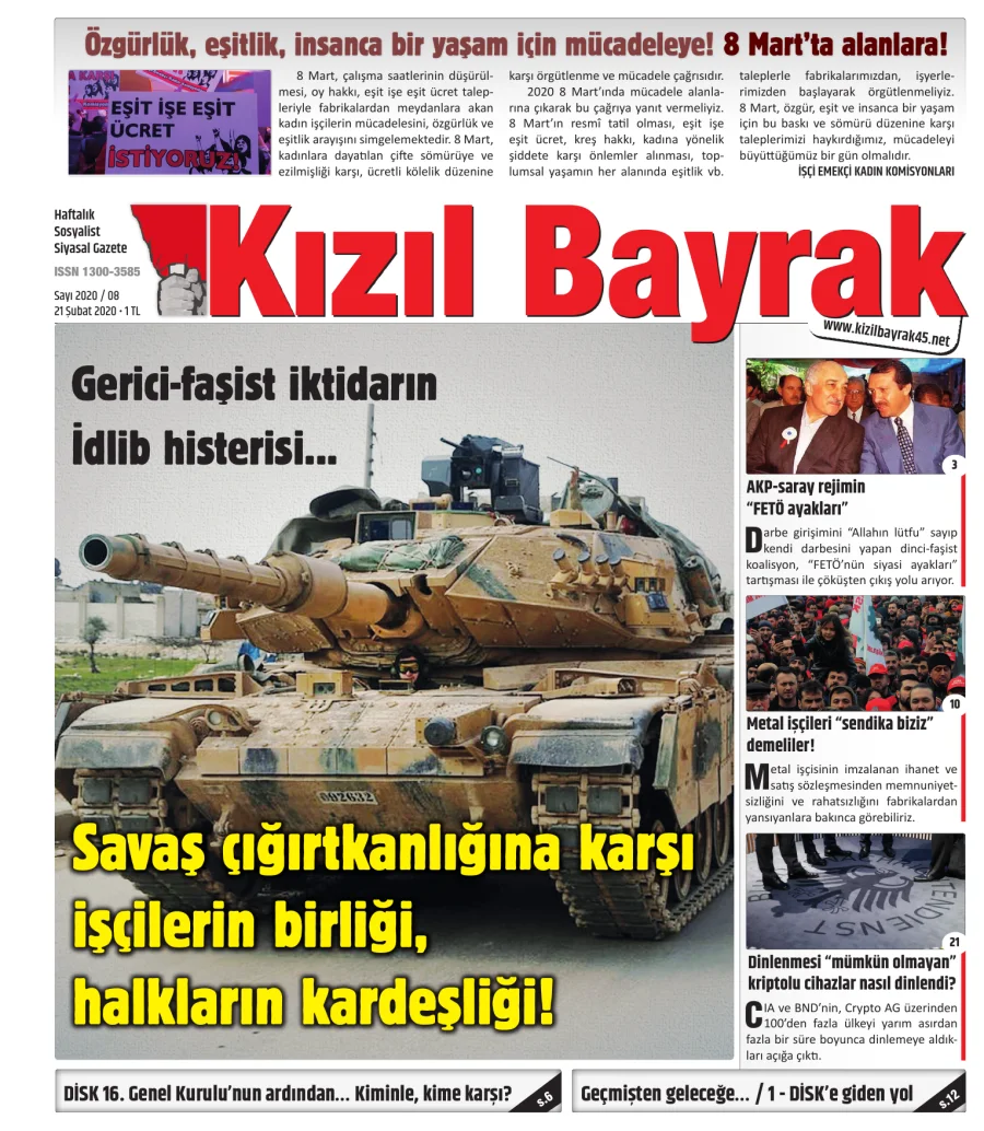 Yıl 2020 Sayı 08 21 Şubat kitap kapağı