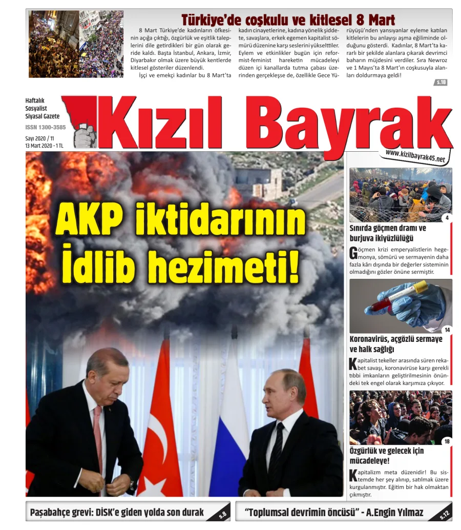 Yıl 2020 Sayı 11 13 Mart kapak görseli