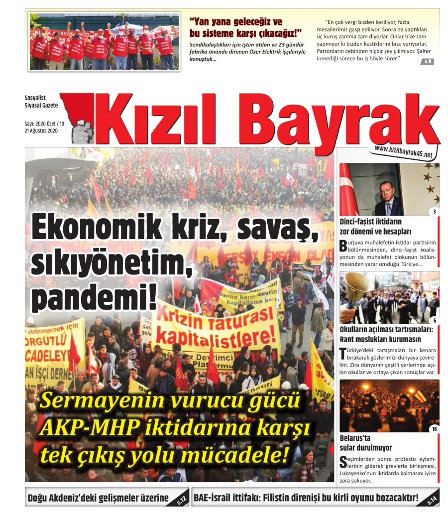 Yıl 2020 Sayı 21 21 Ağustos kapak görseli