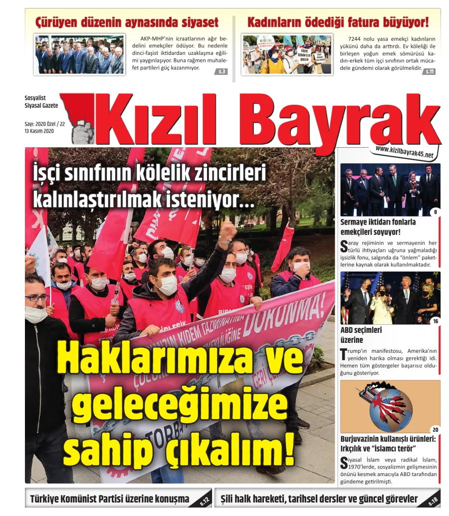 Yıl 2020 Sayı 33 13 Kasım kapak görseli