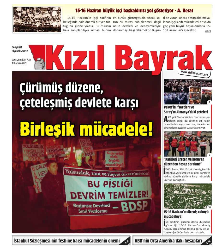 Yıl 2021 Sayı 22 11 Haziran kapak görseli