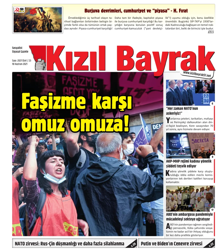 Yıl 2021 Sayı 23 18 Haziran kapak görseli
