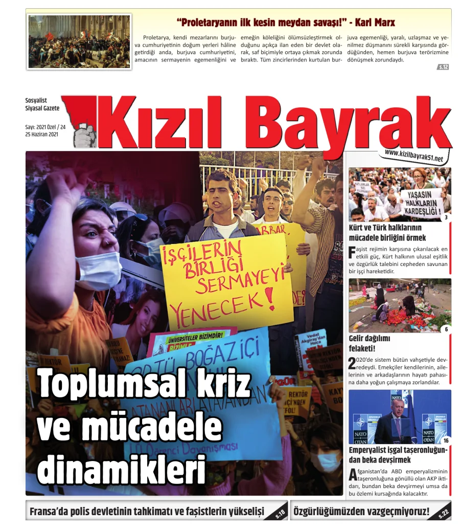 Yıl 2021 Sayı 24 25 Haziran kapak görseli