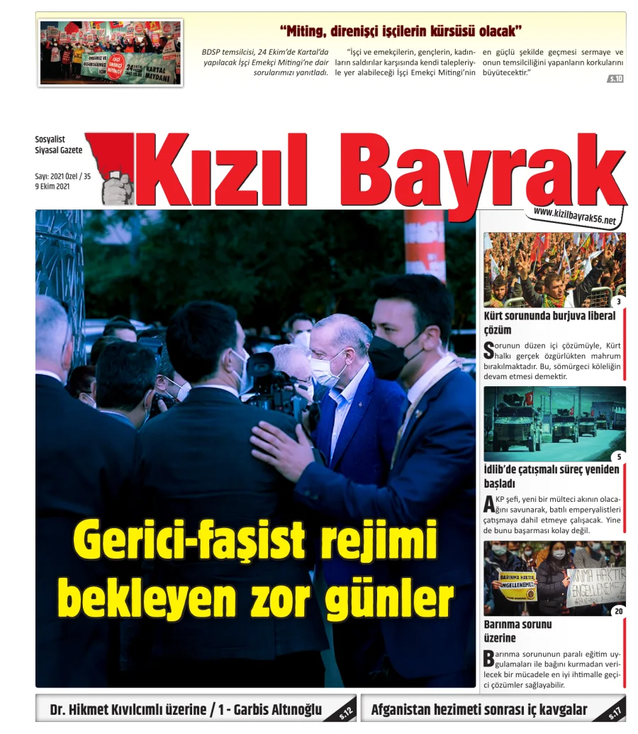 Yıl 2021 Sayı 35 9 Ekim kapak görseli
