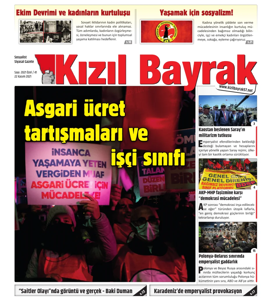 Yıl 2021 Sayı 41 22 Kasım kapak görseli
