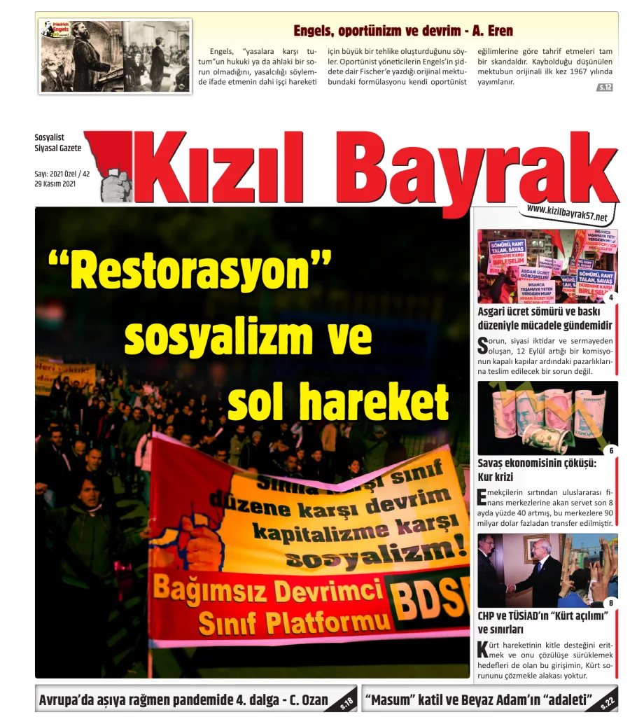 Yıl 2021 Sayı 42 29 Kasım kapak görseli