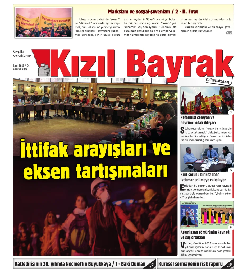 Yıl 2022 Sayı 04 24 Ocak kitap kapağı