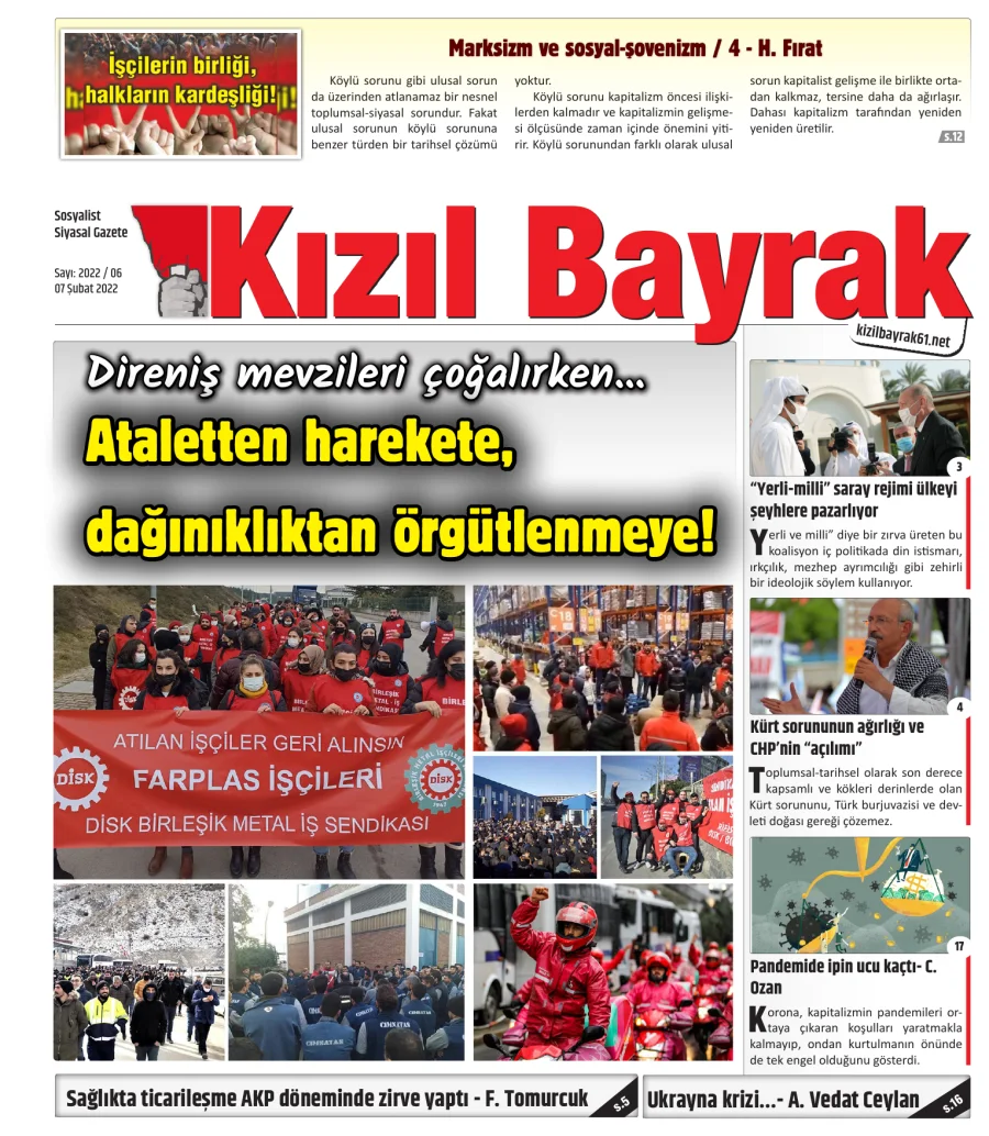 Yıl 2022 Sayı 06 07 Şubat kapak görseli