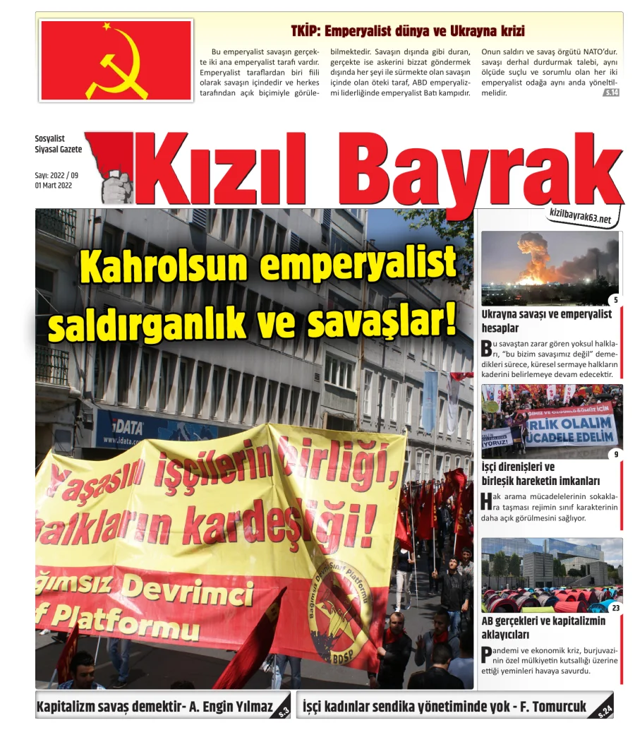 Yıl 2022 Sayı 09 01 Mart kapak görseli