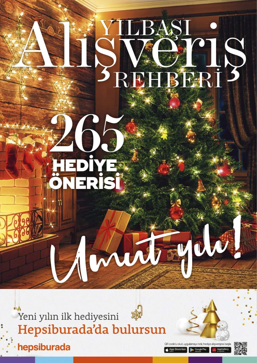 Yılbaşı Alışveriş Rehberi - Aralık 2020 kapak görseli