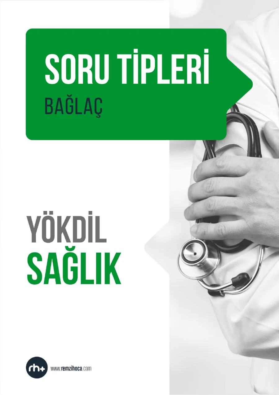 YÖKDİL Sağlık Bilimleri Bağlaç Soru Tipi kapak görseli