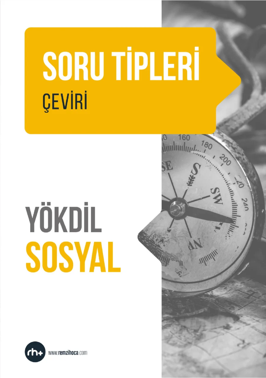 YÖKDİL Sosyal Bilimler Çeviri Soru Tipi kapak görseli