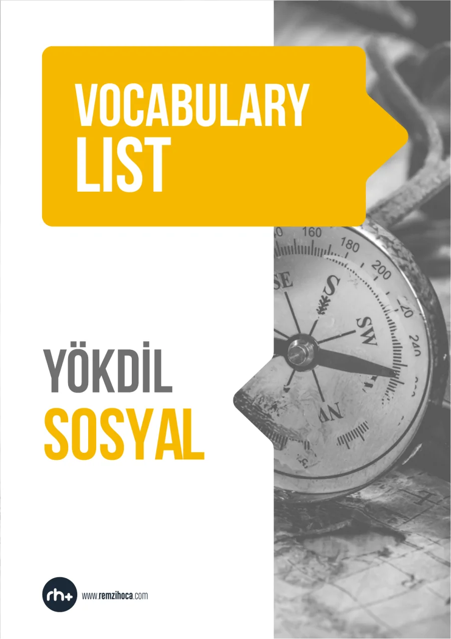 YÖKDİL Sosyal Bilimler Kelime Listesi kapak görseli