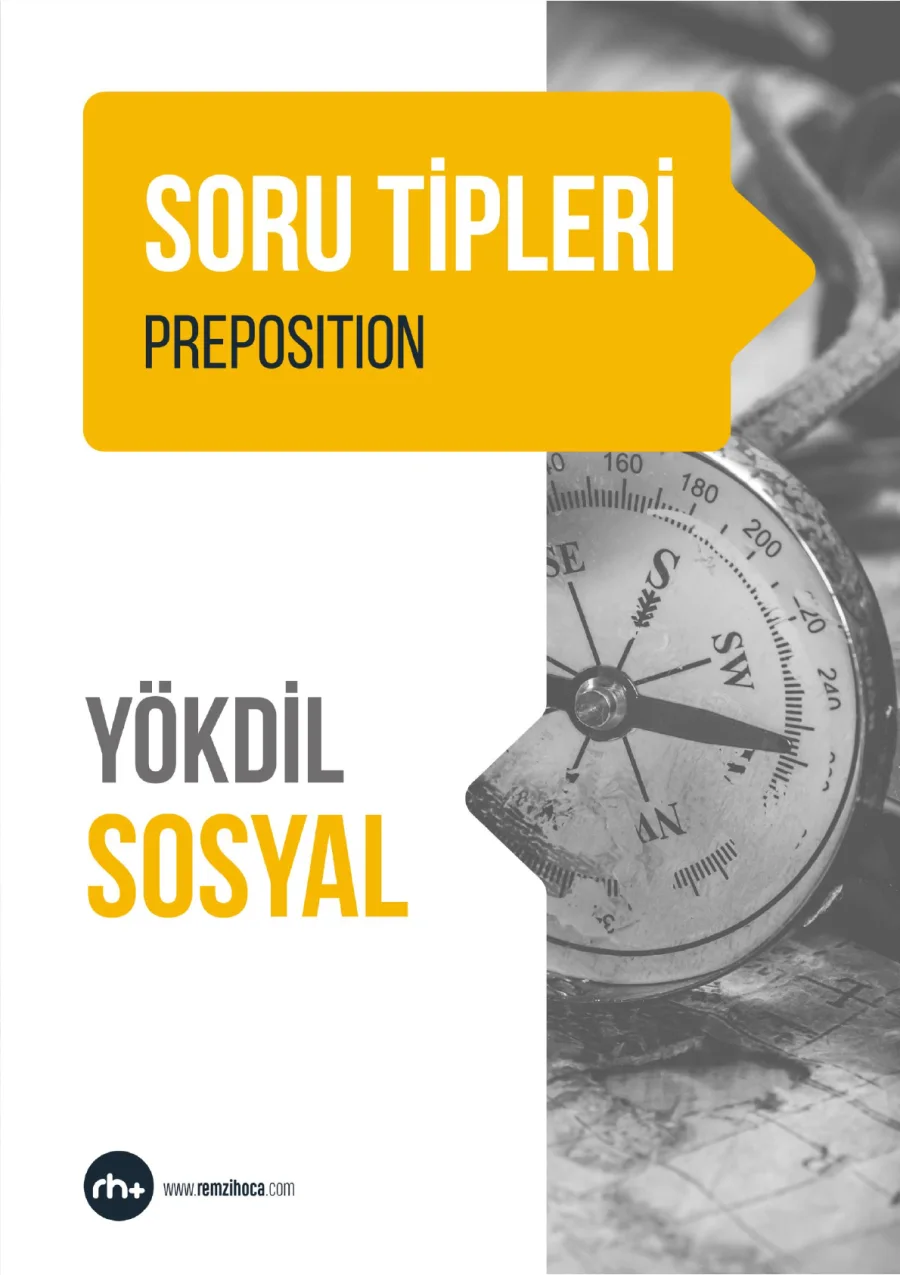 YÖKDİL Sosyal Bilimler Preposition Soru Tipi kapak görseli
