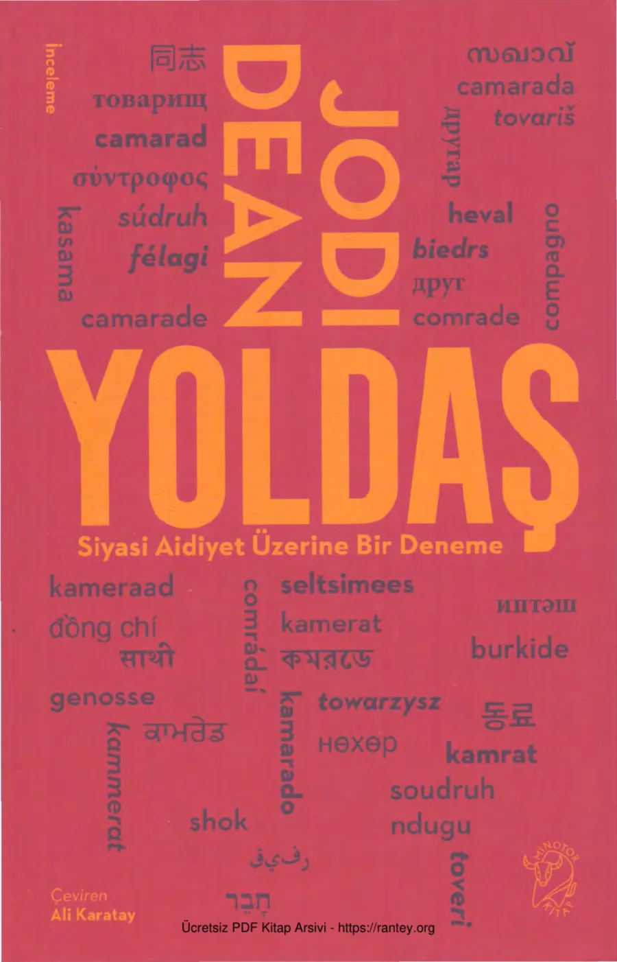Yoldaş Siyasi Aidiyet Üzerine Bir Deneme kapak görseli