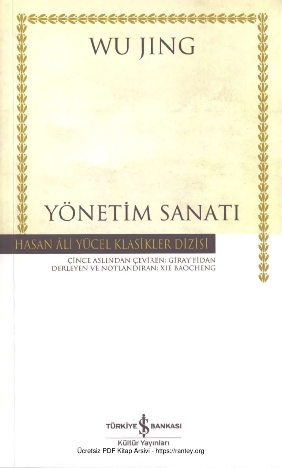 Yönetim Sanatı kapak görseli