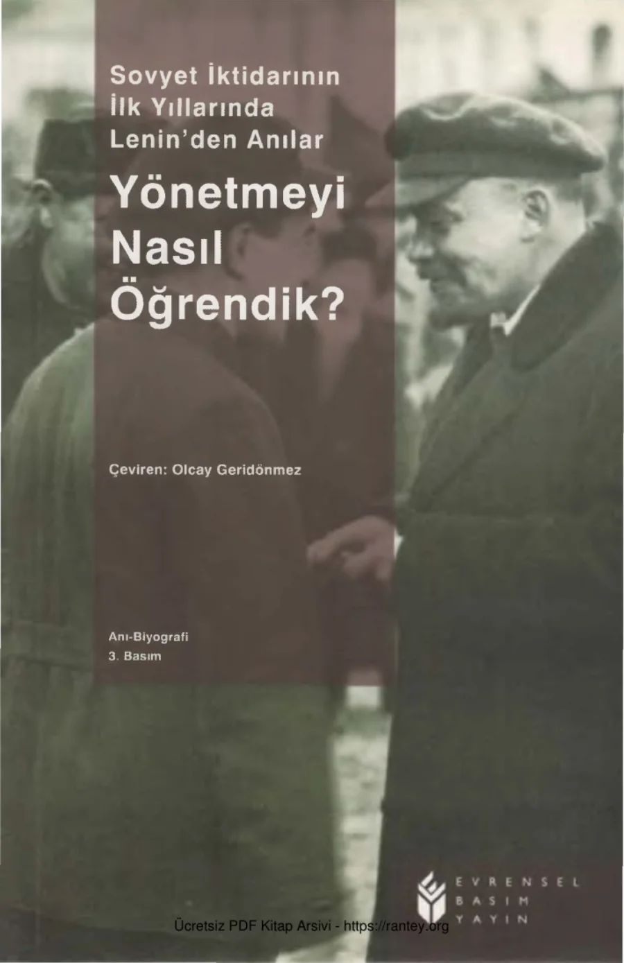 Yönetmeyi Nasıl Öğrendik kapak görseli