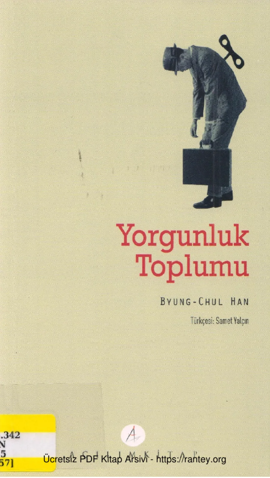 Yorgunluk Toplumu kapak görseli