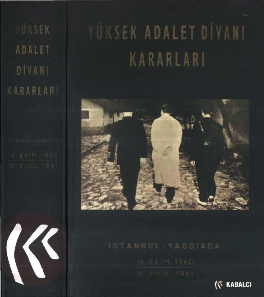 Yüksek Adalet Divanı Kararları kapak görseli