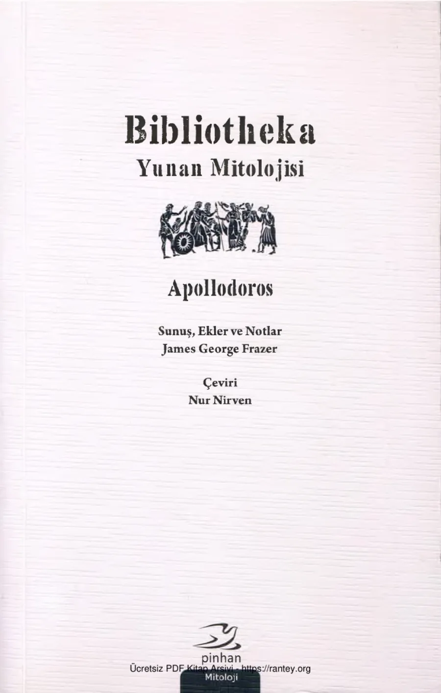 Yunan Mitolojisi kapak görseli