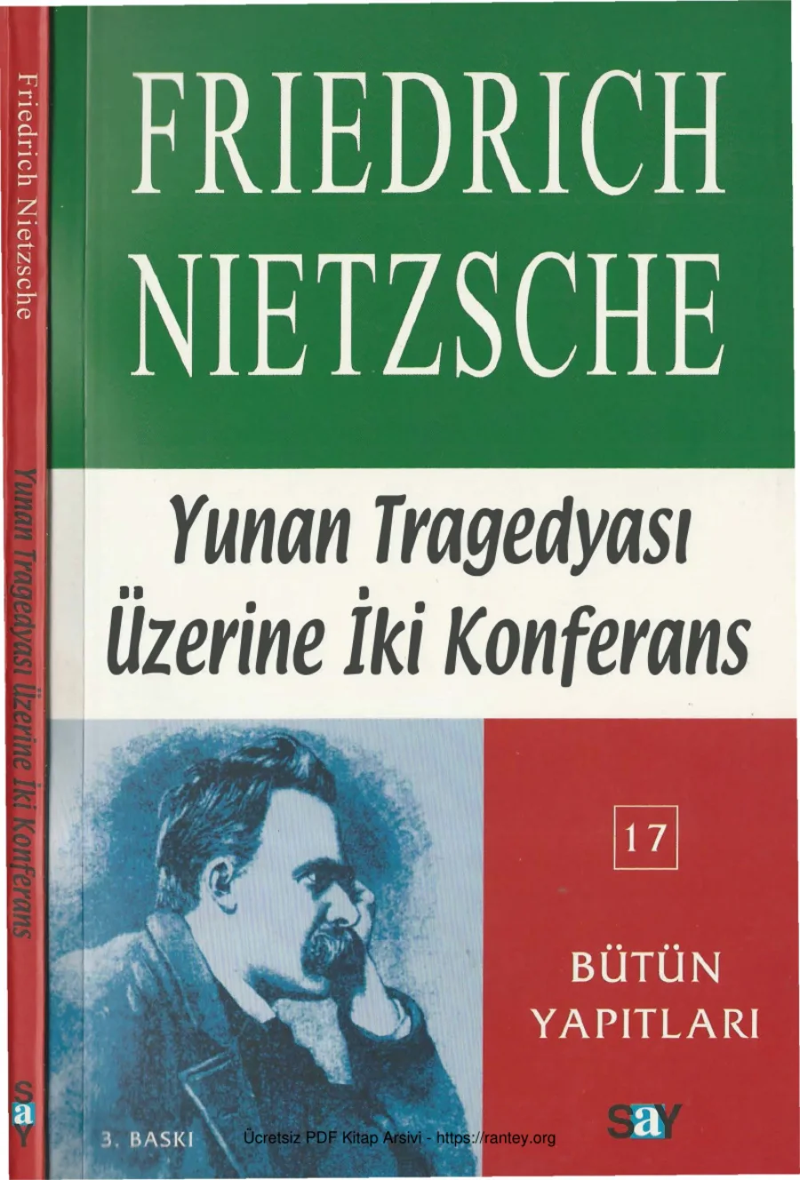 Yunan Tregedyası Üzerine İki Konferans kapak görseli