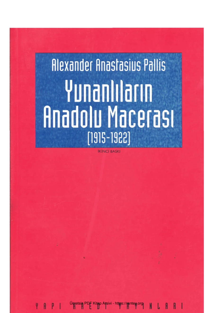 Yunanlıların Anadolu Macerası kapak görseli