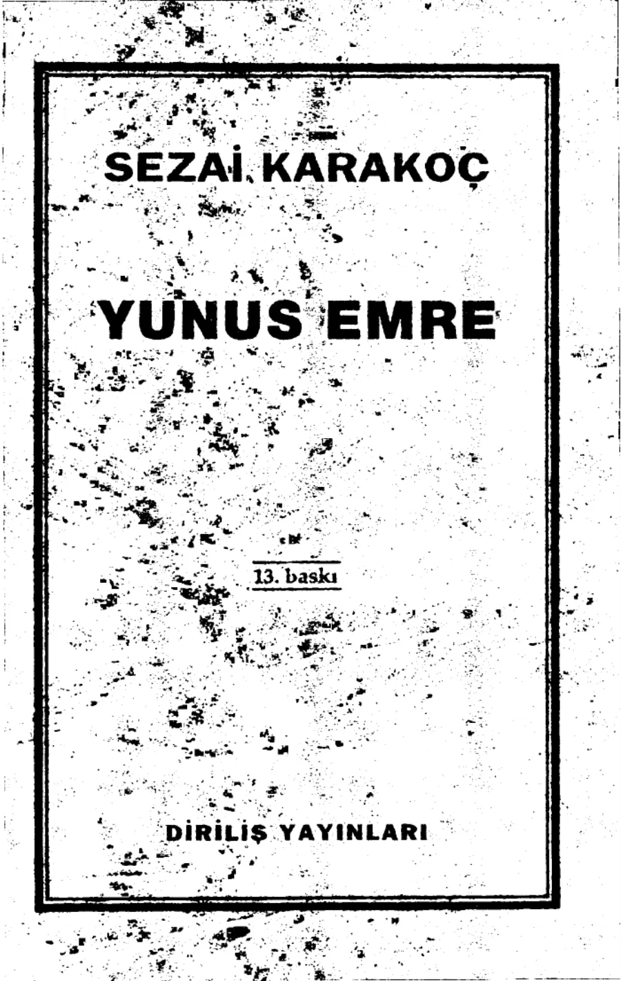Yunus Emre kapak görseli