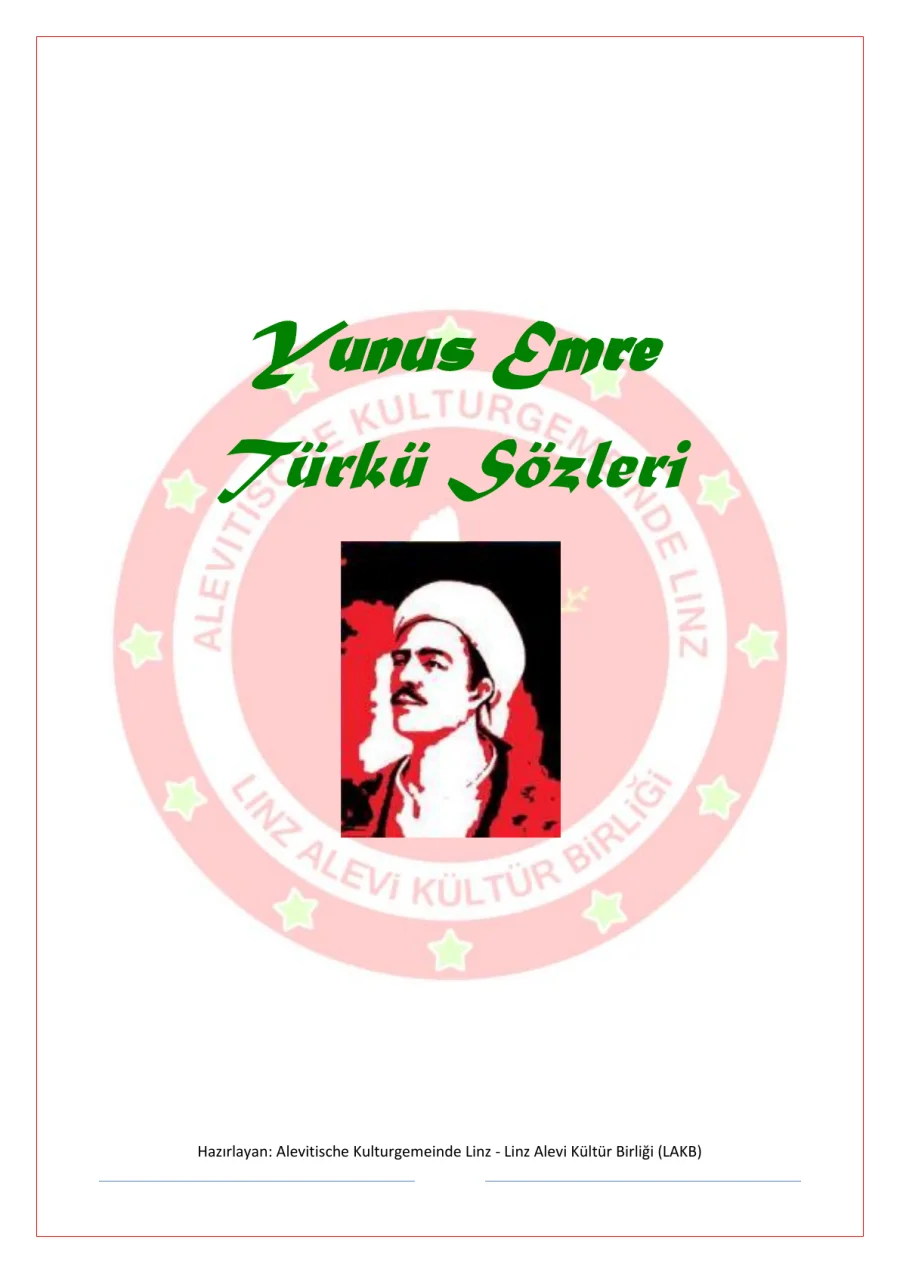 Yunus Emre Türkü Sözleri kapak görseli
