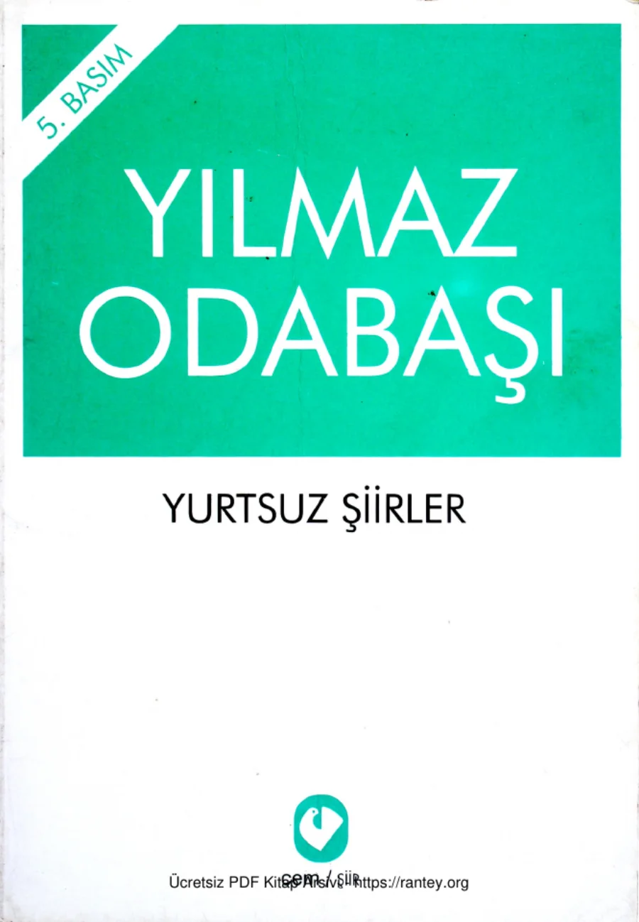 Yurtsuz Şiirler kapak görseli