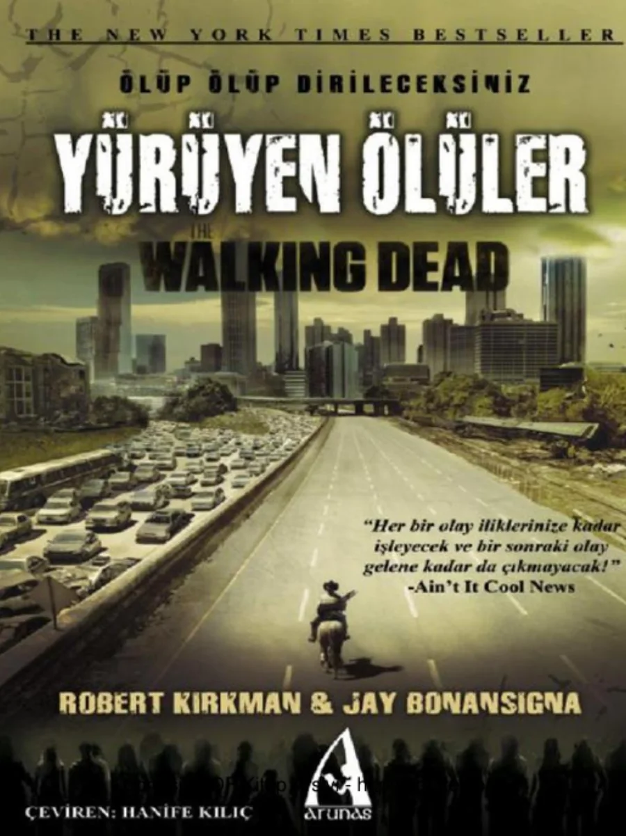 Yuruyen Oluler Robert Kirkman kapak görseli