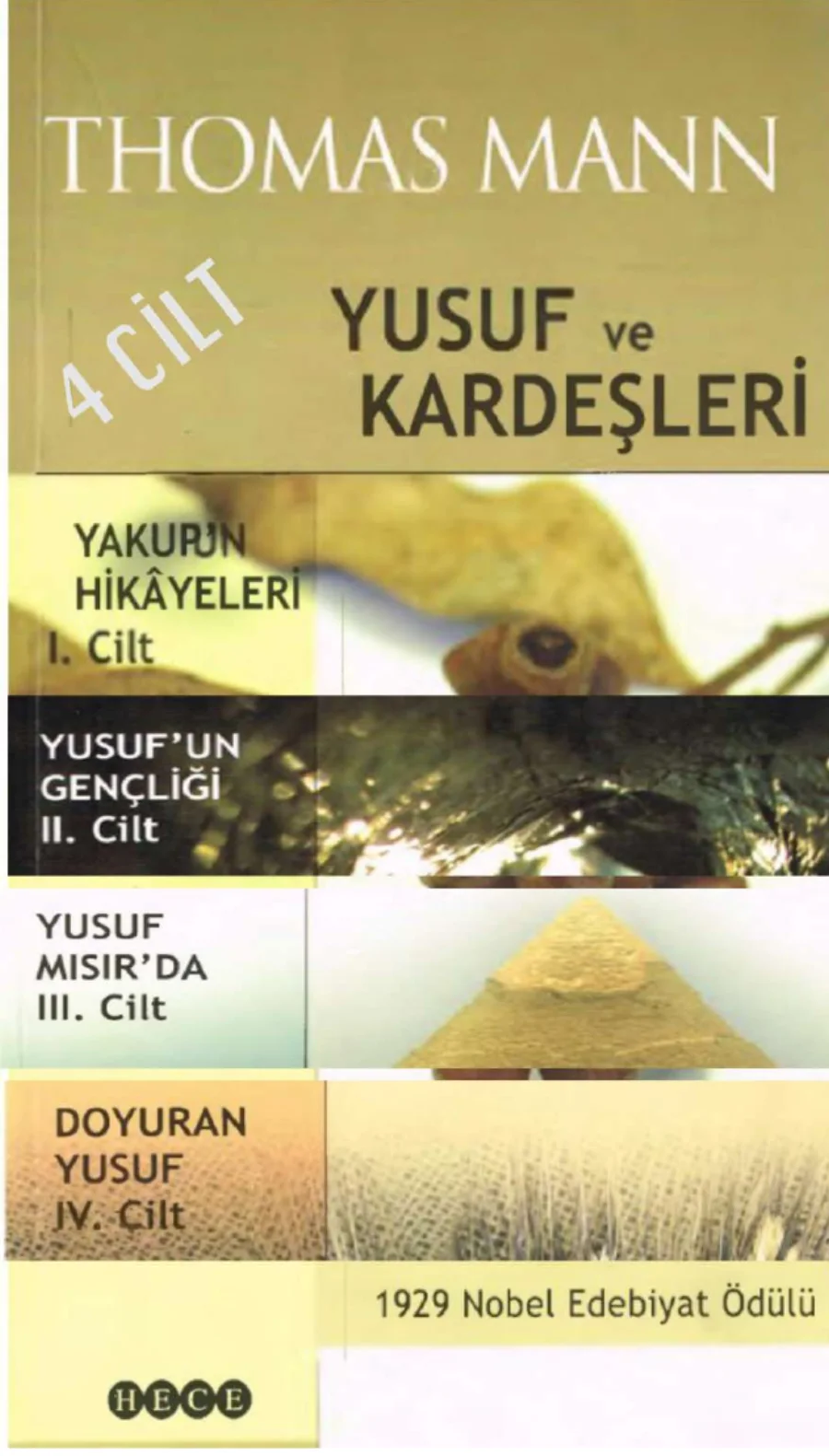 Yusuf ve Kardeşleri 4 Cilt kitap kapağı