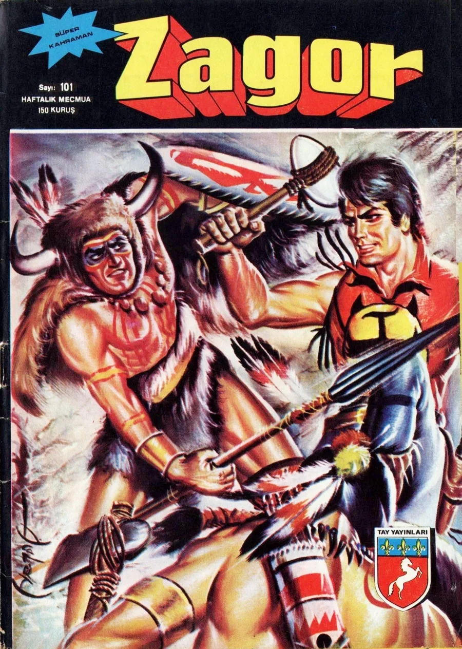 Zagor 101: Gitar Jim'in Dönüşü PDF kapak görseli