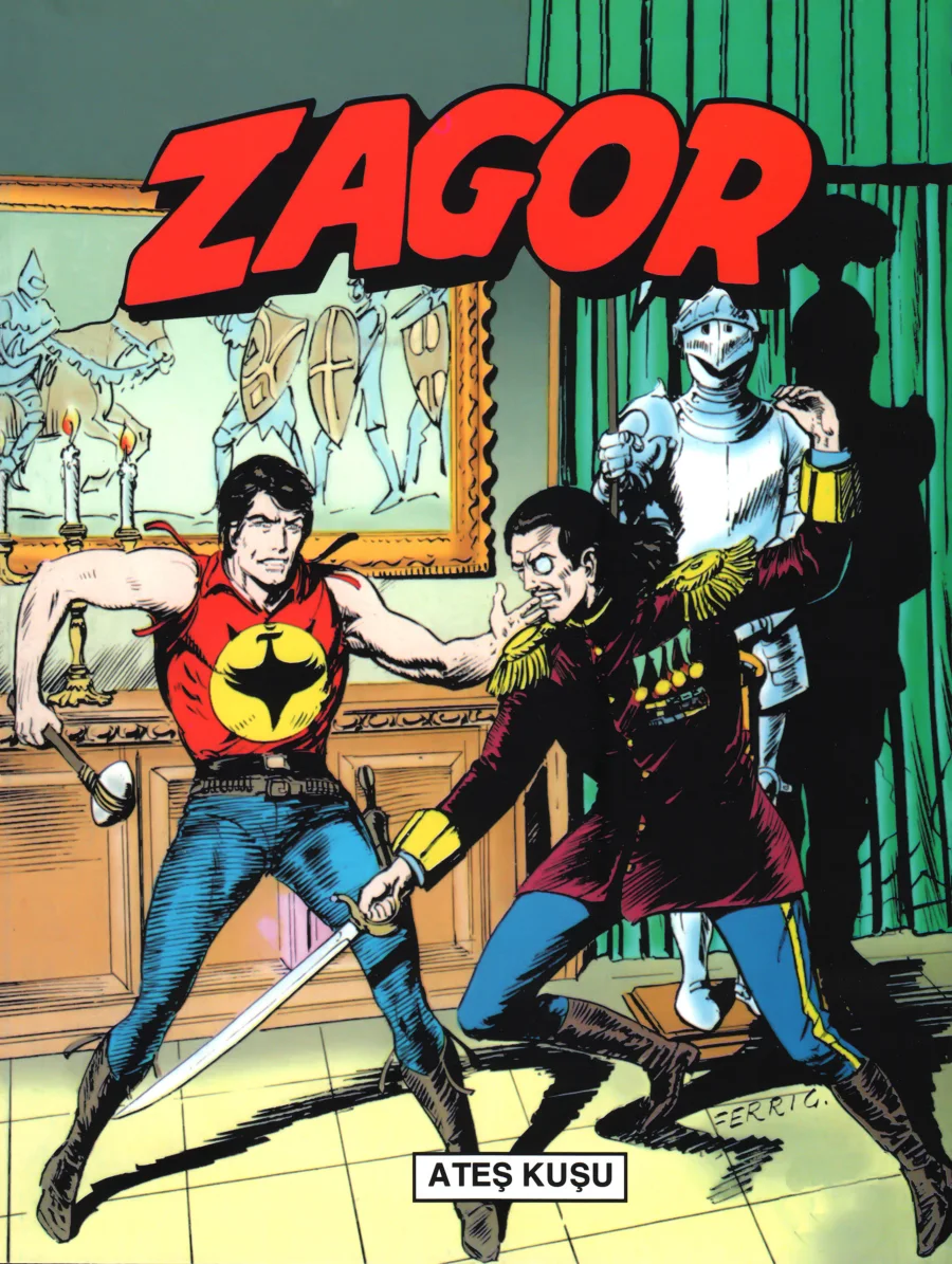 Zagor Klasik Maceralar Dizisi – Sayı 098 C 383 Ateş Kuşu kapak görseli