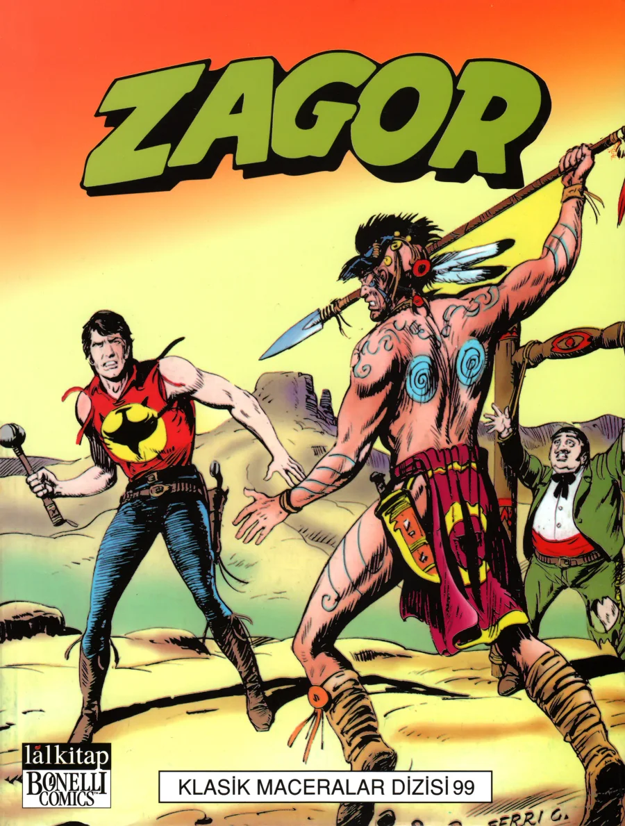 Zagor Klasik Maceralar Dizisi – Sayı 3 kapak görseli