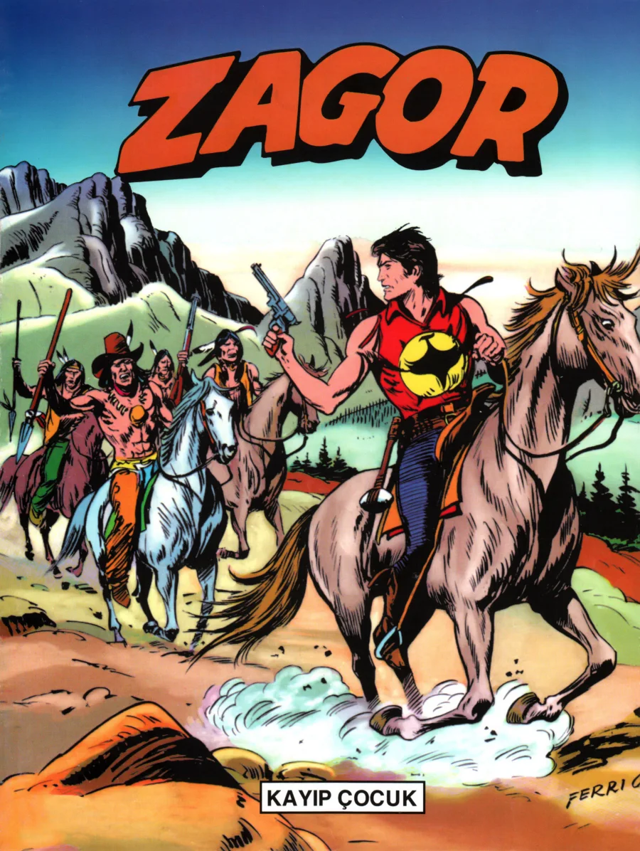 Zagor Klasik Maceralar Dizisi – Sayı 9 kapak görseli