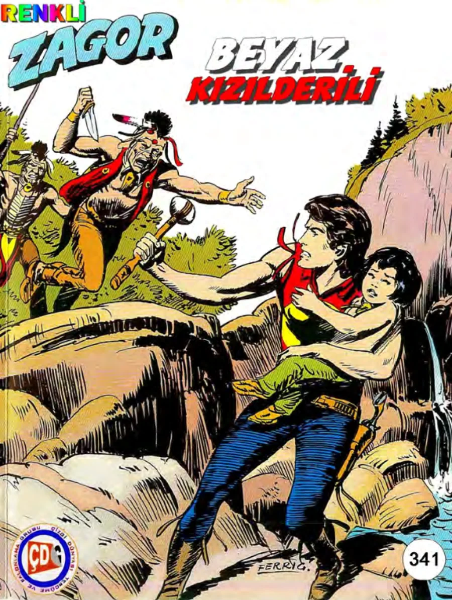 Zagor Renkli Maceralar Koleksiyonu No. 341 kapak görseli