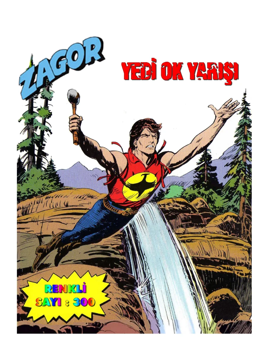 Zagor Renkli – Sayı 300 kapak görseli